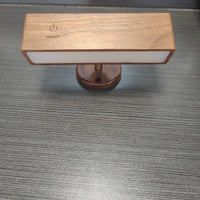 2Pcs Wireless Wood Wall Light | Rechargeable, Magnetic & Dimmable