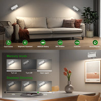 Rechargeable Dimmable Clip On Book Lamp